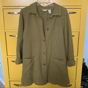 vintage green jacket